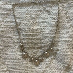 Sterling Silver Sea-stars and Seashells necklace. Made in Italy